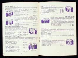 1930-1956 HAFA (Hatschek és Farkas) és Photo Dobos fényképészeti árjegyzékei, egyik ábrákkal, fotókk...