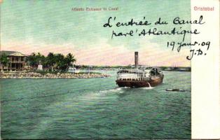 Cristóbal, Atlantic Entrance to Canal, steamship