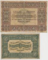 1920. 500K "Orell Füssli Zürich" + 1920. 5000K "Orell Füssli Zürich" T:IV