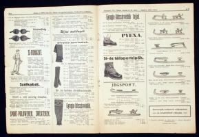 1931-1932 Bp.VI., Skaba és Plökl Fegyver- és Sportáruházának télisport árjegyzéke, belsejében korcso...