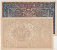 Lengyelország 1919. 1000M + 1920. 5000M T:II-,III
Poland 1919. 1000 Marek + 1920. 5000 Marek C:VF,F