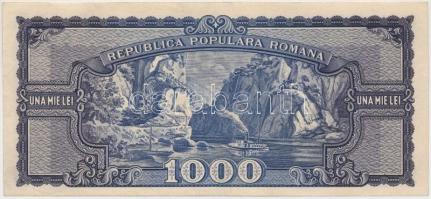 Románia 1950. 1000L T:III szép papír
Romania 1950. 1000 Lei C:F nice paper