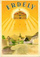 Erdély / Hungarian Irredenta, vissza So. Stpl (EK)