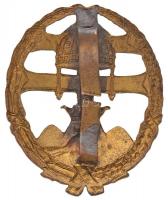~1940. "Csapattiszti jelvény" zománcozott kitüntető jelvény jelzés nélkül T:2,2- zománchib...