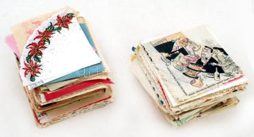 Doboznyi régi érdekes és dekoratív szalvéta a 60-as 70-es évekből