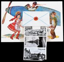 Hódmezővásárhely, leporellocard s: Klaudinyi