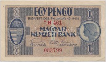 1938. 1P "*H 461 / 083799" T:III Adamo P1A