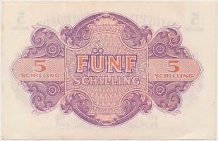 Ausztria/Szövetséges katonai megszállás 1944. 5Sch T:I- hajtatlan
Austria/Allied Military Authority ...