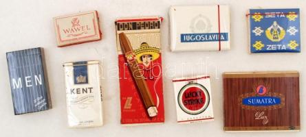 45 doboz, európai és keleti országokból (Kína, Korea, Jugoszlávia, Bulgária, Szovjetunió, Lengyelors...