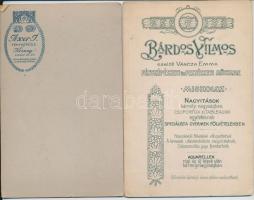 cca 1860-1900 Korabeli,nagyméretű, keményhátú családi fotók, különböző vidéki magyar városokból:Gold...