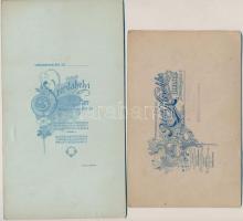 cca 1860-1900 Korabeli divatos menyasszonyi ruhákat bemutató válogatás, nagyméretű, keményhátú fotók...