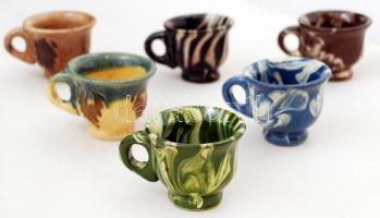 Kerámia porcelán tétel, néhány jelzett, hibátlanok