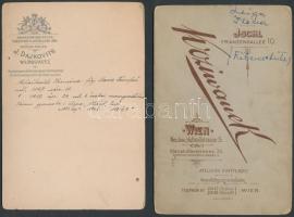 cca 1860-1890 Szép nők, szép párok a múltszázad fordulójáról, nagy méretű, keményhátú kabinet fotók,...