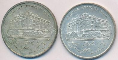 1993. 200Ft Ag "MNB" (2x) T:2