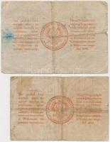 Lengyelország/Wejherowo 1920. 2M + 3M mindkettő kétnyelvű T:III
Poland/Wejherowo 1920. 2 Mark + 3 Ma...