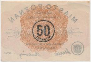 Lengyelország/Poznan 1919. 50f T:II hajtatlan, kis szakadás
Poland/Poznan 1919. 50 Fenigow C:XF unfo...