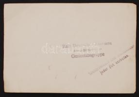 cca 1914-1917 Hazai Samu (1851-1942) hadügyminiszter (1910-1917) a 309. honvéd gyalogezred katonáiho...