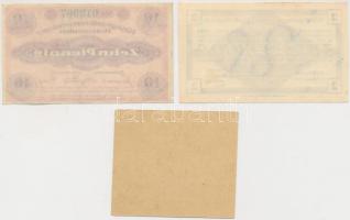 Német Birodalom / Groß-Poritsch hadifogolytábor 1916. 2pf + Holzminden hadifogolytábor 1916. 10pf + ...