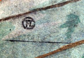 Toulouse-Lautrec: May Belfort, Henri Floury kiadása. Akvarellel színezett heliogravűr, jelzett a hel...