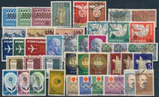 43 db bélyeg, közte teljes sorok, 43 stamps with complete sets