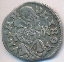 1482-1490. Denár Ag "I. Mátyás" (0.55g) T:2- Huszár: 720., Unger I.: 566.j var.