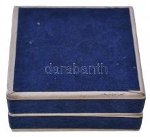 1999. "Szent László" bisquit porcelán jubileumi emlékérem dísztokban (40mm) T:1