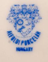 Alföldi porcelán söröskorsó, "Sernevelőház a XVII. századból" felirattal, sörfőzdei jelene...