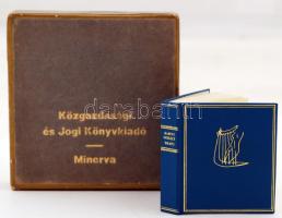 Babits Mihály: Erato. Az erotikus világköltészet remekei. Borsos Miklós rajzaival. Bp., 1970. 103. számozott példány, kiadói aranyozott műbőr kötés, díszdobozban, jó állapotban.