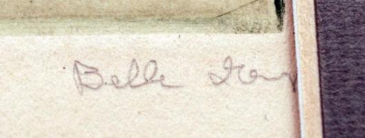 Balla Margit (1947-): Gabriella V. Rézkarc, papír, jelzett, paszpartuban, 20×13 cm