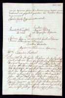 1762 Pozsony, Helytartótanácsi levél Balassa Pál Gömör vármegye főispánjának, Ballogh László és Hlav...