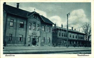 Szentlőrinc, Vasútállomás