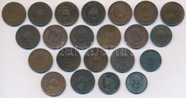 1894-1944. 2f Br/Fe/Zn (22x) T:vegyes