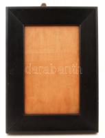 Antik képkeret, festett fa, belső méret: 21×33 cm, külső:32,5×44 cm