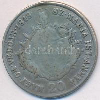 1848KB 20Kr Ag "V. Ferdinánd" T:3 fülnyom
Adamo B5