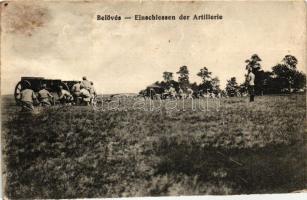Belövés / WWI Austro-Hungarian military, artillery firing (r)