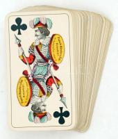 cca 1920 Piatnik, nagyon szép állapotú hiánytalan tarokk kártya pakli / Piatnik nice tarot cards