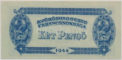 1944. 2P "A Vörös Hadsereg Parancsnoksága" T:I- hajtatlan