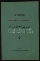 1909 Bp., Az Országos Gőzkazánvizsgáló Egyesület alapszabályai, Klösz György Kő- és Könyvnyomdája, 15p