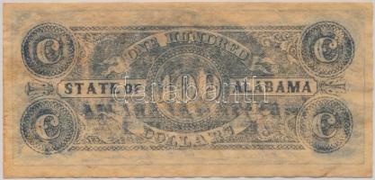 Amerikai Egyesült Államok/Alabama 1864. 100$ replika T:I-,II
USA/Alabama 1864. 100 Dollars replica C...