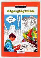 Sváb József: Képregényiskola. Akvarell. 1991, Reklám és Könyvkiadó Bt. Illuszrált kiadó paír kötésben. Szép állapotban.