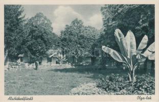 Alsókékedfürdő, Olga lak, eredeti gyártási negatívval