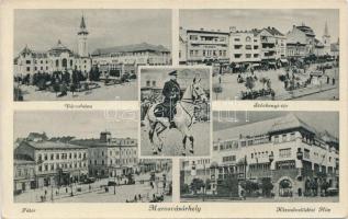 Marosvásárhely, bevonulás, Horthy; Varga Zsigmondné dohányáruda kiadása / entry of the Hungarian troops (Rb)