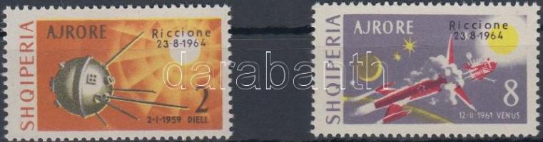 1964 Nemzetközi bélyegkiállítás sor Mi 857-858