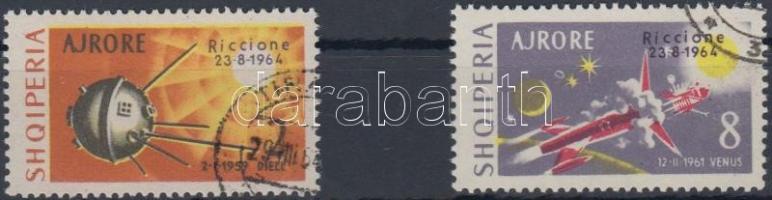 1964 Nemzetközi bélyegkiállítás sor Mi 857-858