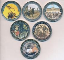 Libéria 2001. 10$ "Szabadság pillanatai" multicolor (6xklf) T:PP ujjlenyomatos Liberia 2001. 10 Dollars "Moments of Freedom" multicolor (6xdiff) C:PP fingerprint