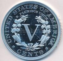 Németország DN "Amerikai Egyesült Államok 1913. 5c" Ag replika "COPY" jelzéssel ...