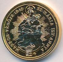 DN "Magyar Kincstár / V. Ferdinánd 1848. Aranydukát" aranyozott réz-cink emlékérem (20mm) ...
