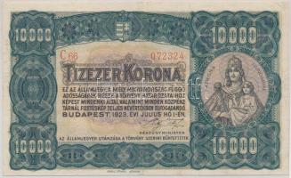 1923. 10.000K "Orell Füssli Zürich" T:III szép papír
