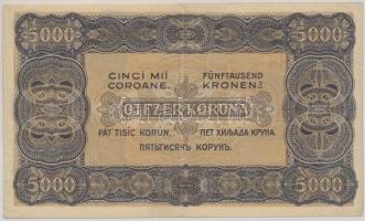 1923. 5000K nyomdahely nélkül, "T.W." jelöléssel T:III,III-