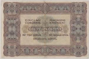 1920. 5000K "Orell Füssli Zürich" T:II-,III